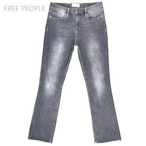 Free People | Women’s Size 30 | Gray Crop Fringe‎ Jeans 61502-16515125